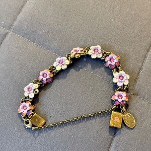 michal negrin pink bracelet it’s missing two stones